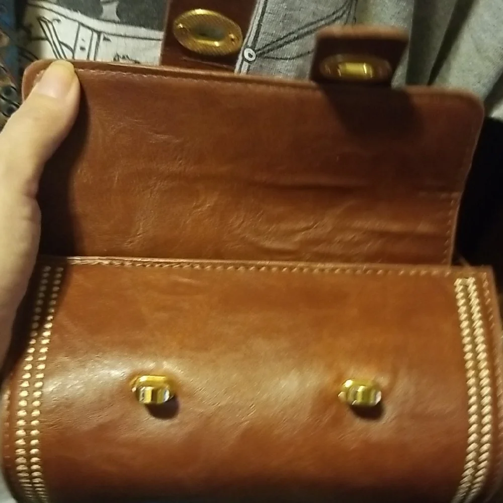 VINTAGE BARREL CROSSBODY MESSENGER BAG Unisex